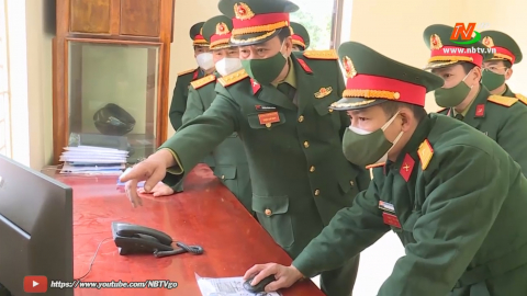 Kiểm tra c&ocirc;ng t&aacute;c chuẩn bị huấn luyện năm 2022