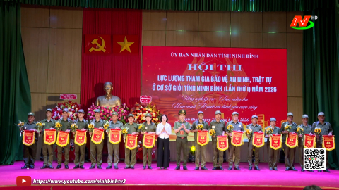 Hội thi lực lượng bảo vệ ANTT ở cơ sở