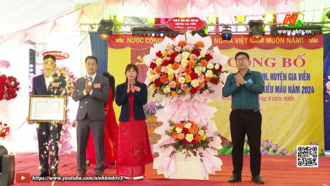 X&oacute;m Trần Ph&uacute;, x&atilde; Gia Minh đ&oacute;n Bằng c&ocirc;ng nhận n&ocirc;ng th&ocirc;n mới kiểu mẫu