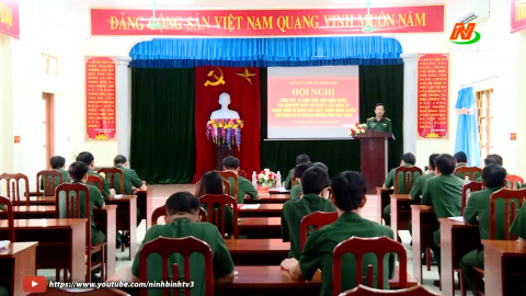Đảng ủy Qu&acirc;n sự huyện Y&ecirc;n Kh&aacute;nh, Trung đo&agrave;n 855 tổng kết 10 năm thực hiện Nghị quyết 765