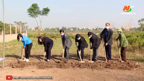 Khởi c&ocirc;ng nh&agrave; nh&acirc;n &aacute;i tại huyện Kim Sơn