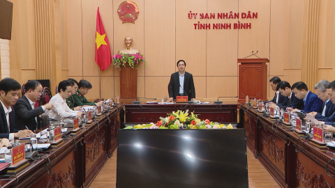 Hội nghị UBND tỉnh phi&ecirc;n thường kỳ th&aacute;ng 3/2025.