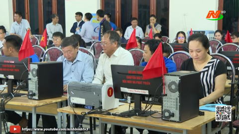 Lan tỏa phong tr&agrave;o "B&igrave;nh d&acirc;n học vụ số" ở Gia Trấn