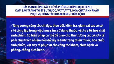 C&ocirc;ng văn UBND tỉnh v/v đẩy mạnh c&ocirc;ng t&aacute;c Y tế v&agrave; ph&ograve;ng, chống dịch bệnh, đảm bảo trang thiết bị y tế phục vụ c&ocirc;ng t&aacute;c kh&aacute;m chữa bệnh