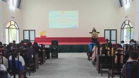 Tuy&ecirc;n truyền về ph&ograve;ng, chống ma t&uacute;y cho đo&agrave;n vi&ecirc;n c&ocirc;ng đo&agrave;n v&agrave; học vi&ecirc;n