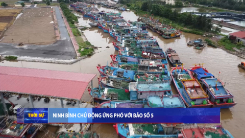 Ninh B&igrave;nh chủ động ứng ph&oacute; với b&atilde;o số 5