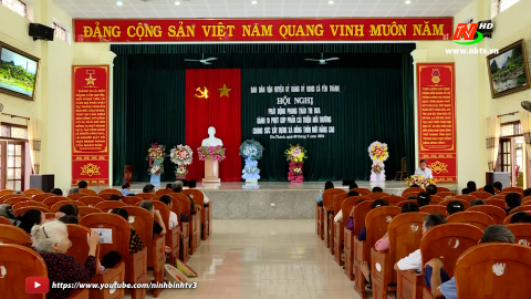 Ban D&acirc;n vận huyện ủy Y&ecirc;n M&ocirc; ph&aacute;t động phong tr&agrave;o &ldquo;10 ph&uacute;t g&oacute;p phần cải thiện m&ocirc;i trường&rdquo;