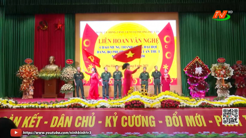 Li&ecirc;n hoan văn nghệ ch&agrave;o mừng th&agrave;nh c&ocirc;ng Đại hội Đảng bộ phường Ph&ugrave; V&acirc;n
