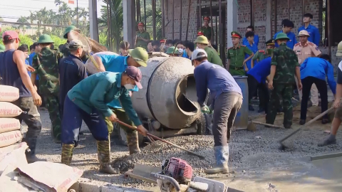 S&ocirc;i nổi hoạt động t&igrave;nh nguyện của tuổi trẻ Tam Điệp