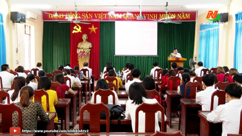 Y&ecirc;n Kh&aacute;nh khai giảng lớp Trung cấp l&yacute; luận ch&iacute;nh trị hệ kh&ocirc;ng tập trung