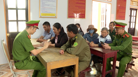 Kim Sơn đ&acirc;̉y nhanh ti&ecirc;́n đ&ocirc;̣ c&acirc;́p tài khoản định danh đi&ecirc;̣n tử