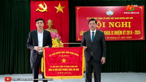 MTTQ huyện Kim Sơn triển khai nhiệm vụ năm 2023