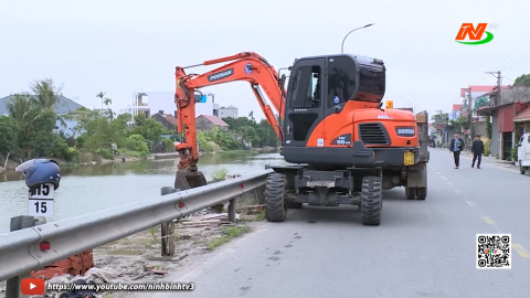 Giải tỏa h&agrave;nh lang an to&agrave;n giao th&ocirc;ng