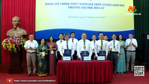 Khảo s&aacute;t đ&aacute;nh gi&aacute; chất lượng gi&aacute;o dục Trường Đại học Hoa Lư