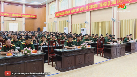 Bộ CHQS tỉnh tổ chức học tập c&aacute;c chuy&ecirc;n đề phổ biến gi&aacute;o dục ph&aacute;p luật