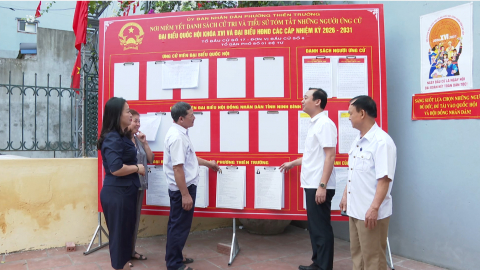 Đẩy mạnh c&aacute;c phong tr&agrave;o thi đua hướng về Cuộc bầu cử