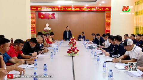 Sẵn s&agrave;ng cho giải b&oacute;ng chuyền C&uacute;p Hoa Lư - B&igrave;nh Điền năm 2025.