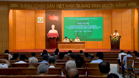 Phường T&acirc;y Hoa Lư tổ chức hội nghị đối thoại
