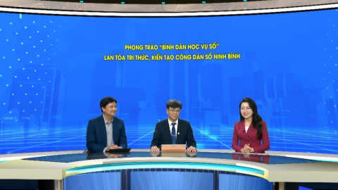 B&igrave;nh d&acirc;n học vụ số - Lan tỏa tri thức, kiến tạo c&ocirc;ng d&acirc;n số Ninh B&igrave;nh