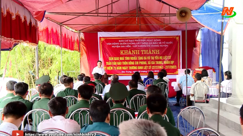 Kh&aacute;nh th&agrave;nh nh&agrave; t&igrave;nh nghĩa tặng gia đ&igrave;nh ch&iacute;nh s&aacute;ch