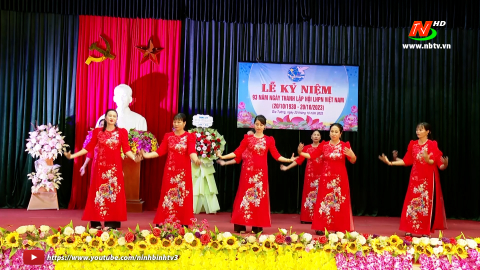 Phụ nữ Gia Tường g&oacute;p sức x&acirc;y dựng n&ocirc;ng th&ocirc;n mới n&acirc;ng cao