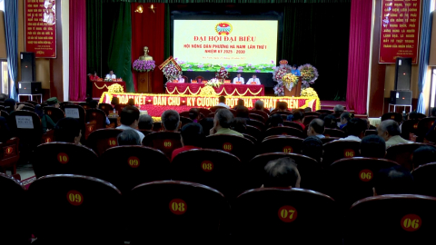 Đại hội đại biểu Hội N&ocirc;ng d&acirc;n phường H&agrave; Nam v&agrave; x&atilde; Gia V&acirc;n lần thứ I, nhiệm kỳ 2025 - 2030
