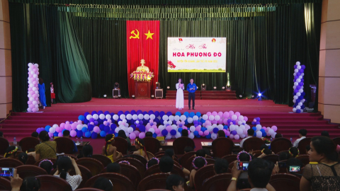 Hội thi " Tiếng h&aacute;t Hoa Phượng Đỏ " huyện Y&ecirc;n Kh&aacute;nh lần thứ VIII, năm 2022