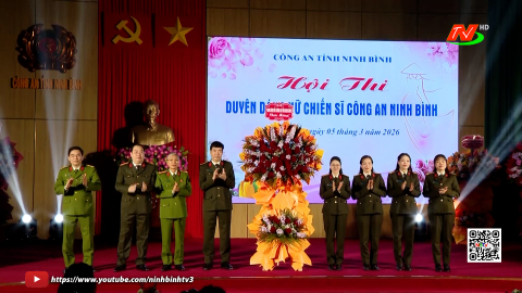 Hội thi "Duy&ecirc;n d&aacute;ng nữ chiến sỹ C&ocirc;ng an Ninh B&igrave;nh" năm 2026