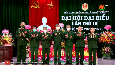 Đại hội Đại biểu Hội Cựu chiến binh x&atilde; Ninh Thắng lần thứ IX, nhiệm kỳ 2022-2027