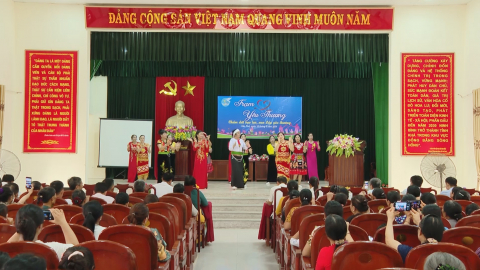 Giao lưu trạm y&ecirc;u thương tại x&atilde; Văn Ph&uacute;