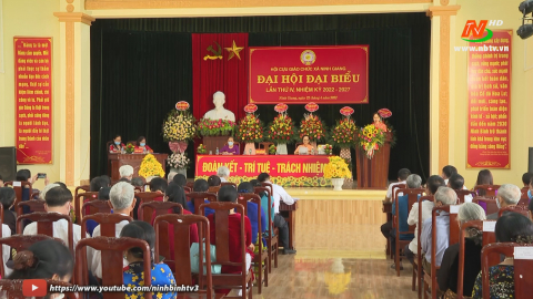 Đại hội đại biểu Hội Cựu gi&aacute;o chức x&atilde; Ninh Giang lần thứ IV