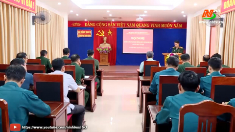 TP. Ninh B&igrave;nh, huyện Kim Sơn triển khai nhiệm vụ quốc ph&ograve;ng, qu&acirc;n sự địa phương 6 th&aacute;ng cuối năm 