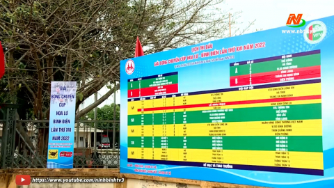 Sẵn s&agrave;ng khởi tranh Giải b&oacute;ng chuyền C&uacute;p Hoa Lư - B&igrave;nh Điền lần thứ 16 năm 2022