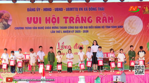 Thăm, tặng qu&agrave; Tết Trung thu t&atilde;i x&atilde; Đồng Th&aacute;i