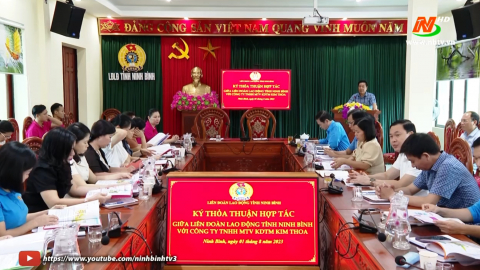 LĐLĐ tỉnh k&yacute; kết thỏa thuận hợp t&aacute;c