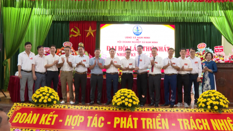 Đại hội Hội Doanh nghiệp x&atilde; Nam Minh nhiệm kỳ 2026 - 2031