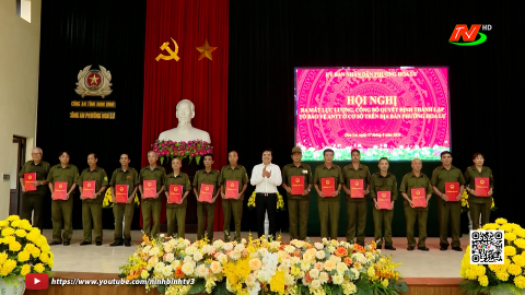 Th&agrave;nh lập tổ bảo vệ an ninh, trật tự ở cơ sở tr&ecirc;n địa b&agrave;n phường Hoa Lư