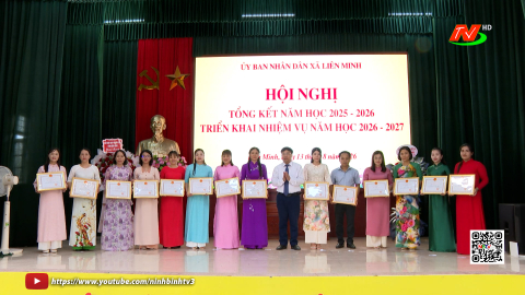 X&atilde; Li&ecirc;n Minh tổng kết năm học 2025 - 2026