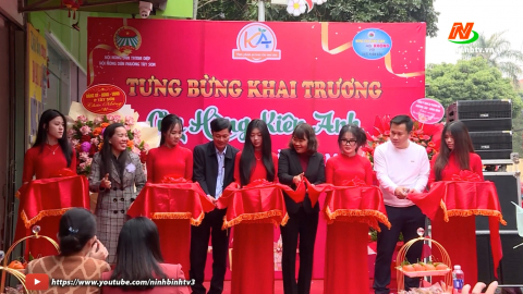 Khai trương cửa h&agrave;ng n&ocirc;ng sản an to&agrave;n tại phường Bắc Sơn