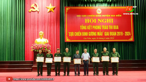 Hội CCB huyện Gia Viễn tổng kết phong tr&agrave;o " CCB gương mẫu" 