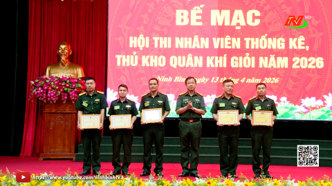 Hội thi nh&acirc;n vi&ecirc;n thống k&ecirc;, thủ kho qu&acirc;n kh&iacute; giỏi