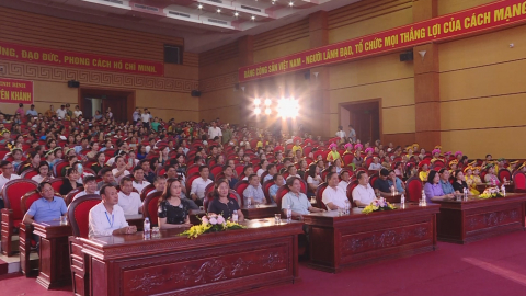 Chung kết hội diễn văn nghệ quần ch&uacute;ng huyện Y&ecirc;n Kh&aacute;nh