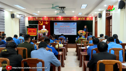Huyện Đo&agrave;n Y&ecirc;n Kh&aacute;nh triển khai chương tr&igrave;nh c&ocirc;ng t&aacute;c năm 2024