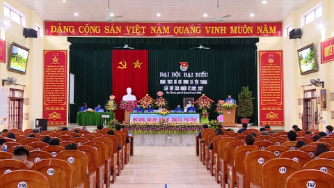 Đại hội đại biểu đo&agrave;n x&atilde; Y&ecirc;n Th&agrave;nh nhiệm kỳ 2022-2027