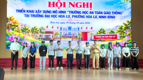 Triển khai m&ocirc; h&igrave;nh "Trường học an to&agrave;n giao th&ocirc;ng"