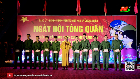 X&atilde; Quang Thiện tổ chức "Ng&agrave;y hội t&ograve;ng qu&acirc;n" năm 2026