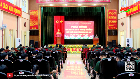 Ph&aacute;t động phong tr&agrave;o thi đua thực hiện thắng lợi nhiệm vụ qu&acirc;n sự, quốc ph&ograve;ng