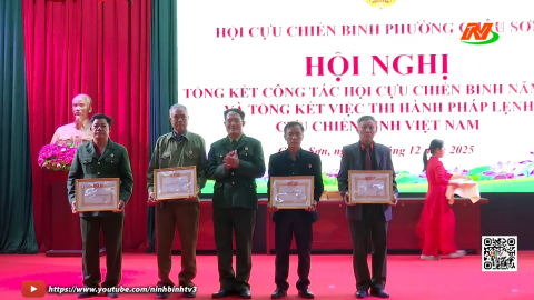 Hội Cựu chiến binh phường Ch&acirc;u Sơn tổ chức tổng kết nhiệm vụ c&ocirc;ng t&aacute;c năm 2025