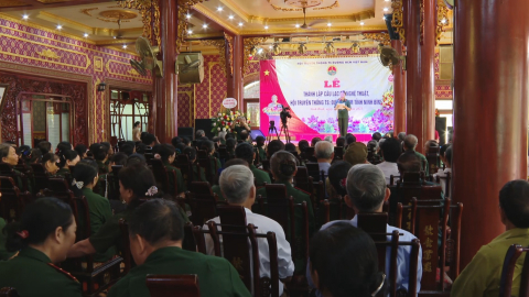 Thành l&acirc;̣p CLB ngh&ecirc;̣ thu&acirc;̣t H&ocirc;̣i truy&ecirc;̀n th&ocirc;́ng Trường Sơn đường H&ocirc;̀ Chí Minh Tỉnh
