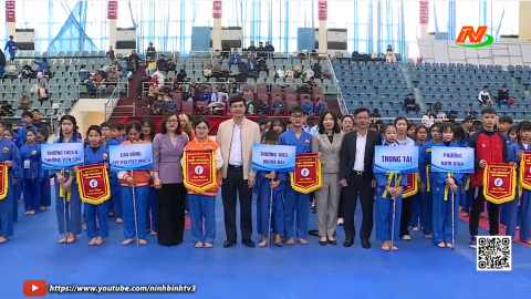 Khai mạc giải Vovinam tỉnh Ninh B&igrave;nh năm 2025